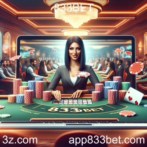 A Experiência Imersiva dos Cassinos Ao Vivo no 833BET